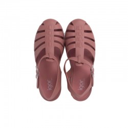 Sandalias Planas Mujer Igor 10259 Rosa