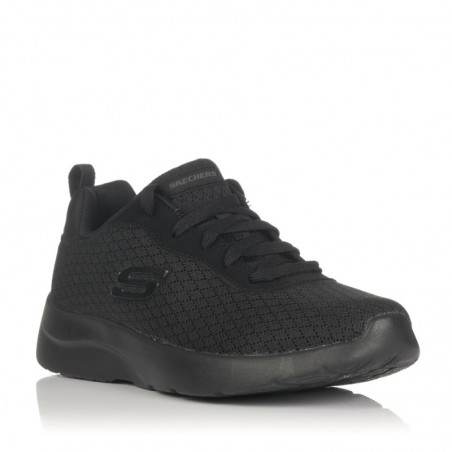 Sneakers Skechers Dynamith 2.0 Social Orbit Mujer Negro-negro