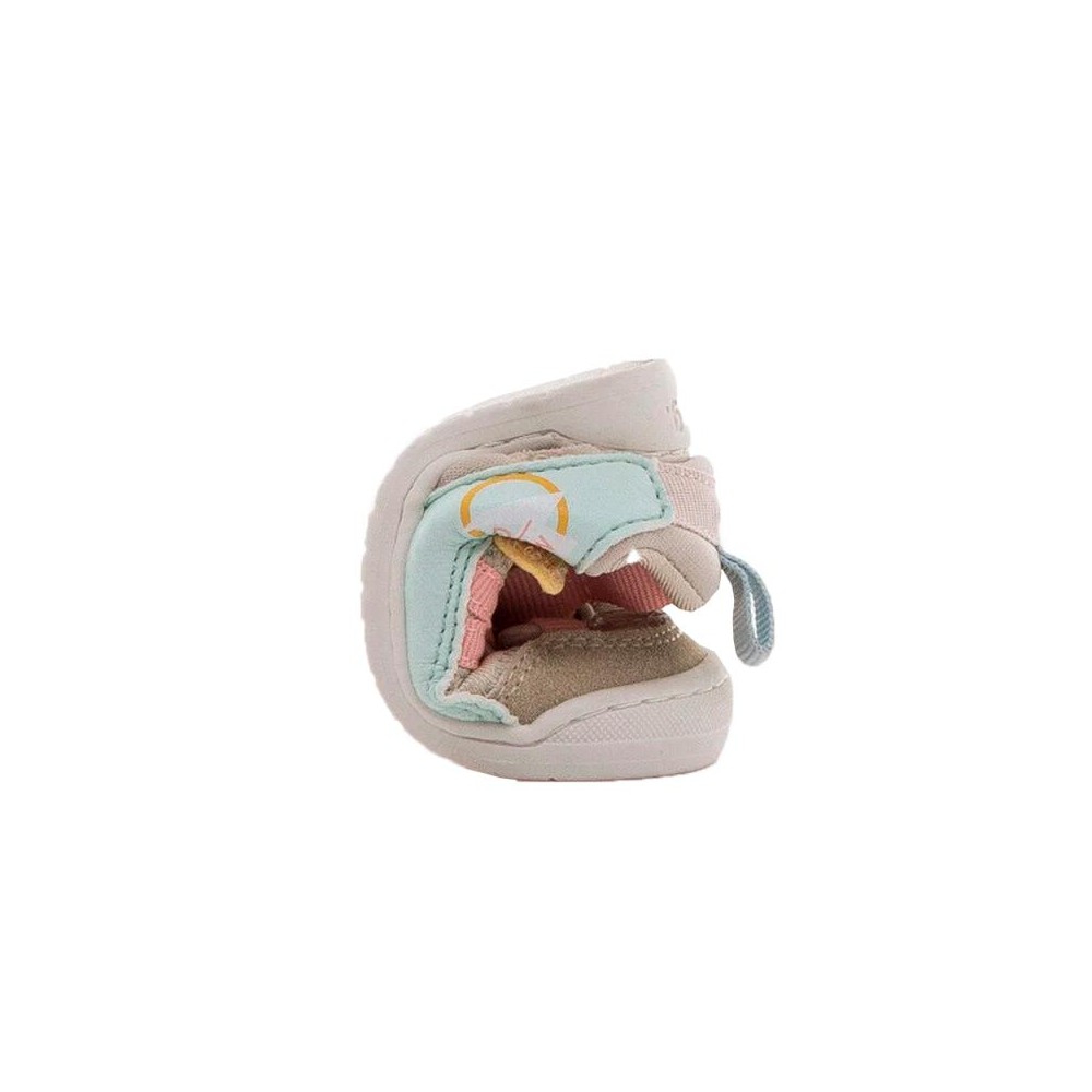 Barefoot Niño Mustang 48908 Gris-Rosa