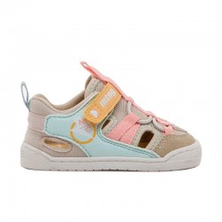 Barefoot Niño Mustang 48908 Gris-Rosa