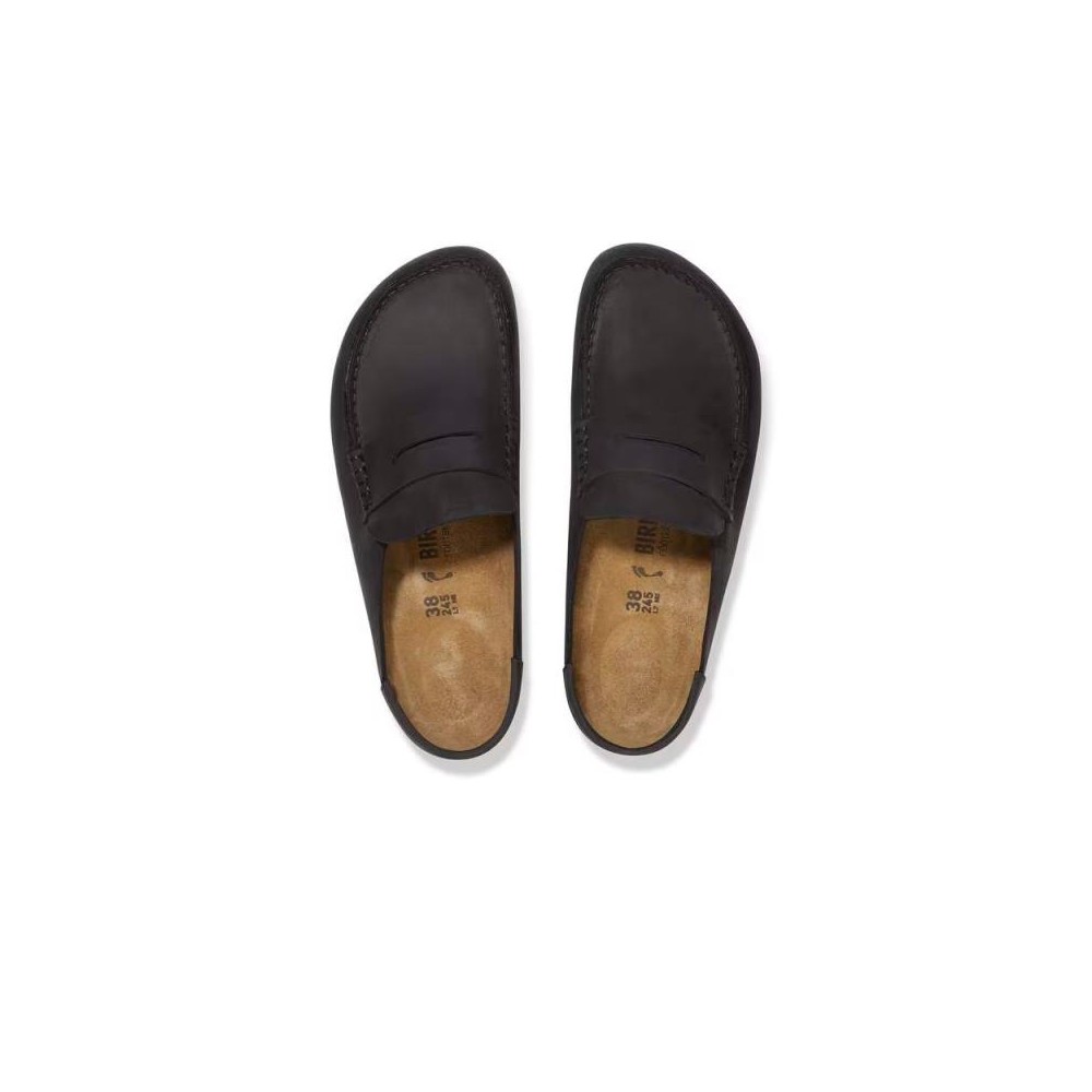 Zuecos Hombre Birkenstock Naples Negro