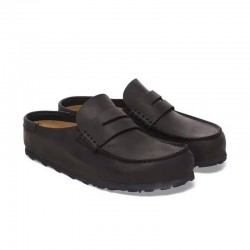 Zuecos Hombre Birkenstock Naples Negro