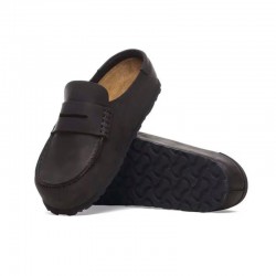 Zuecos Hombre Birkenstock Naples Negro