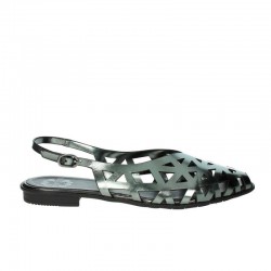 Sandalias Planas Mujer Porronet 7092 Plomo