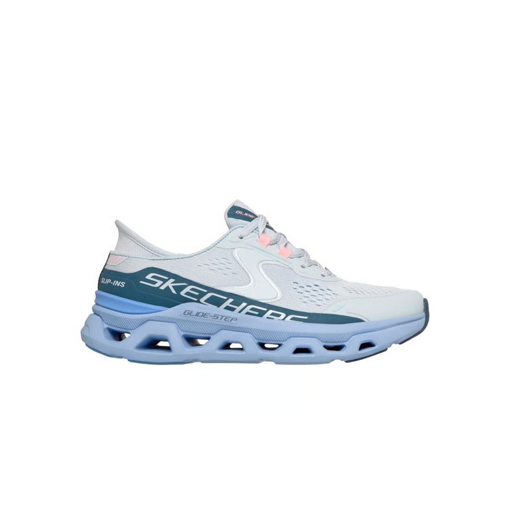 Sneakers Mujer Skechers Glide- Step Atlus Celeste