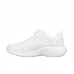 Sneakers Niño Skechers Bounder - Power Study Blanco