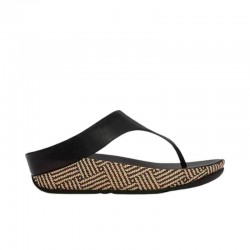 Cuñas Mujer Fitflop W Lulu Lux Negro