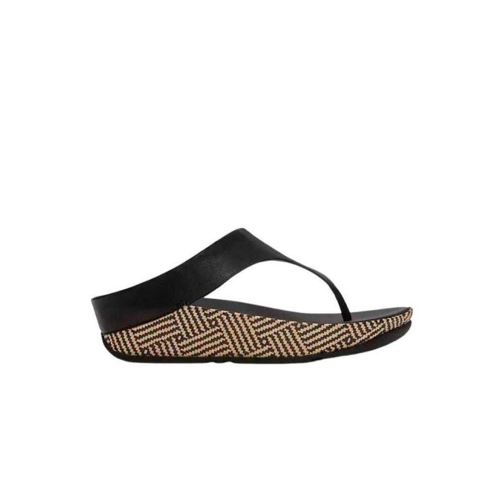 Cuñas Mujer Fitflop W Lulu Lux Negro