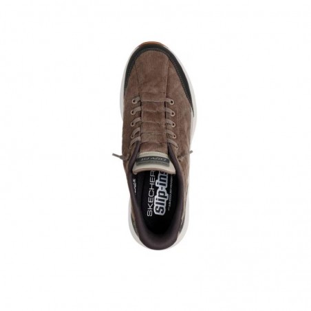 Sneakers Hombre Skechers Contour Foam - Cozy Fit Cordex Kaki