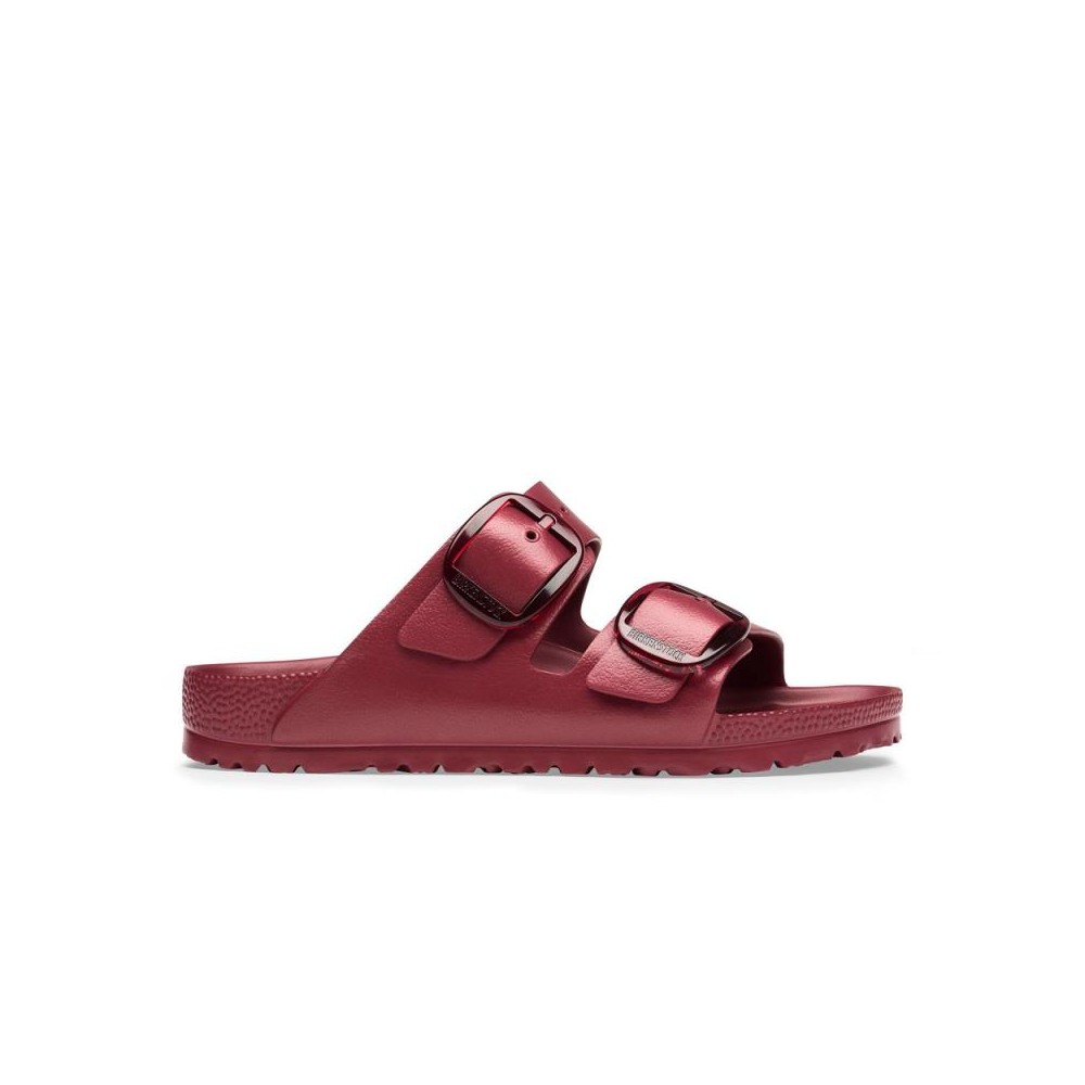 Sandalias Planas Mujer Birkenstock Arizona Big Buckle Eva Burdeos