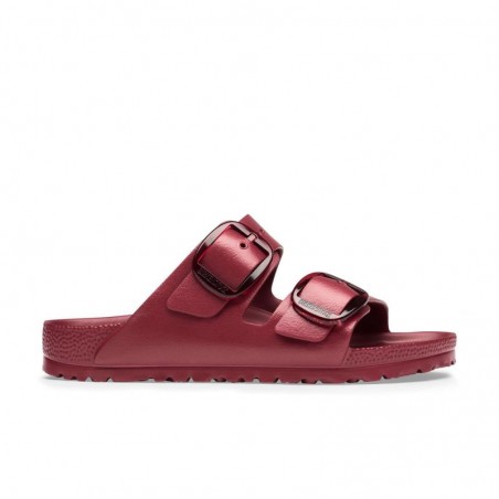 Sandalias Planas Mujer Birkenstock Arizona Big Buckle Eva Burdeos