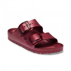 Sandalias Planas Mujer Birkenstock Arizona Big Buckle Eva Burdeos