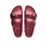 Sandalias Planas Mujer Birkenstock Arizona Big Buckle Eva Burdeos