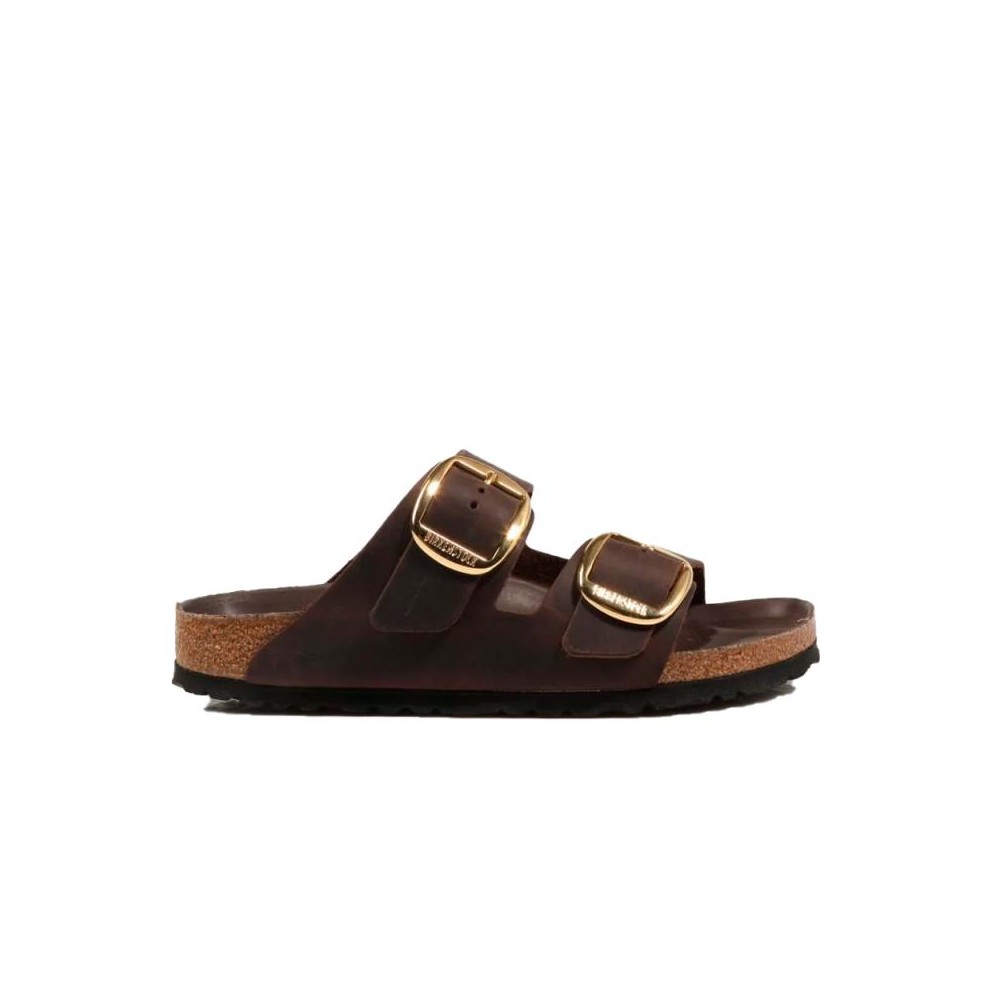 Sandalias Bio Mujer Birkenstock Arizona Big Buckle Marron