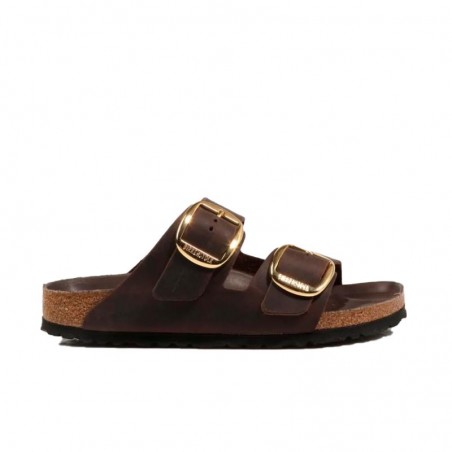 Sandalias Bio Mujer Birkenstock Arizona Big Buckle Marron