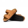 Sandalias Bio Mujer Birkenstock Arizona Big Buckle Cuero