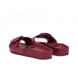 Sandalias Planas Mujer Birkenstock Madrid Big Buckle Eva Burdeos