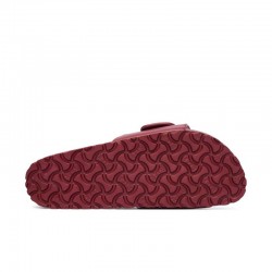 Sandalias Planas Mujer Birkenstock Madrid Big Buckle Eva Burdeos