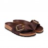 Sandalias Bio Mujer Birkenstock Madrid Big Buckle Marron
