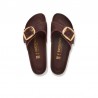 Sandalias Bio Mujer Birkenstock Madrid Big Buckle Marron
