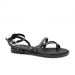Sandalias Planas Mujer Oh My Sandals 5853 Negro