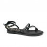 Sandalias Planas Mujer Oh My Sandals 5853 Negro