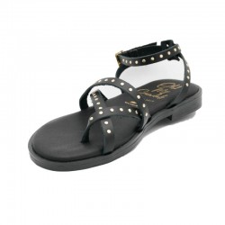 Sandalias Planas Mujer Oh My Sandals 5853 Negro