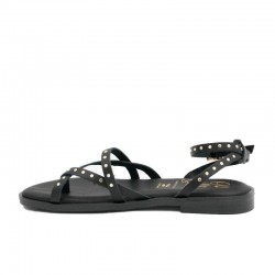 Sandalias Planas Mujer Oh My Sandals 5853 Negro