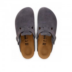 Zuecos Hombre Birkenstock Boston Gris-Gris