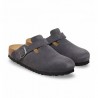 Zuecos Hombre Birkenstock Boston Gris-Gris
