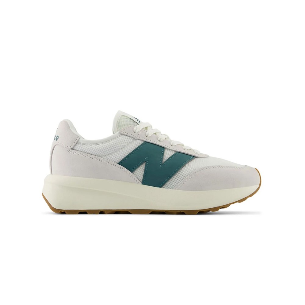 Sneakers Mujer New Balance U370 Blanco-Verde