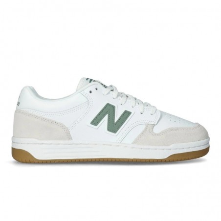 Sneakers Hombre New Balance Bb480 Blanco-Verde