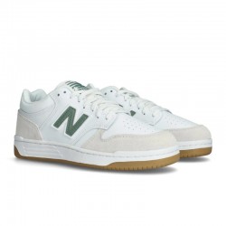 Sneakers Hombre New Balance Bb480 Blanco-Verde