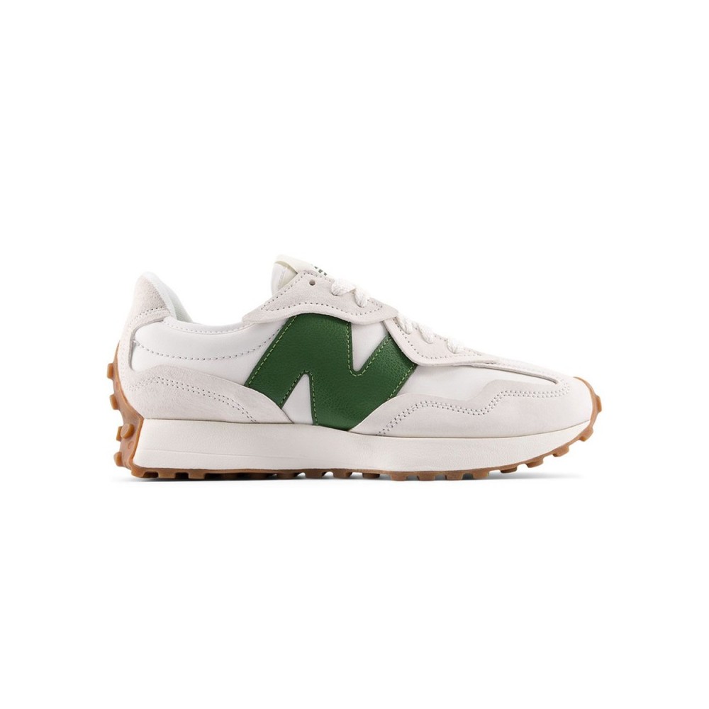 Sneakers Mujer New Balance U327 Blanco-Verde