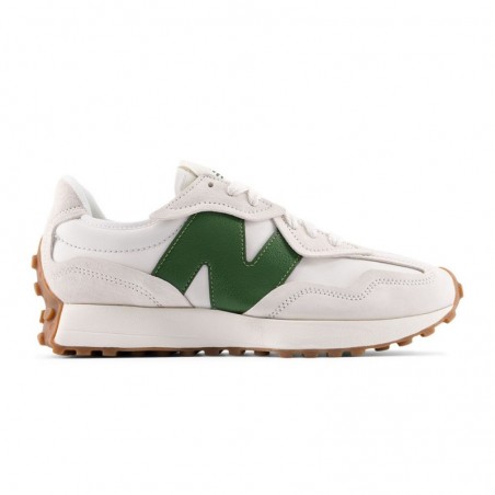 Sneakers Mujer New Balance U327 Blanco-Verde