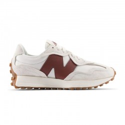 Sneakers Mujer New Balance U327 Blanco-Burdeos