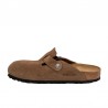 Zuecos Hombre Birkenstock Boston Marron