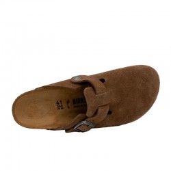 Zuecos Hombre Birkenstock Boston Marron