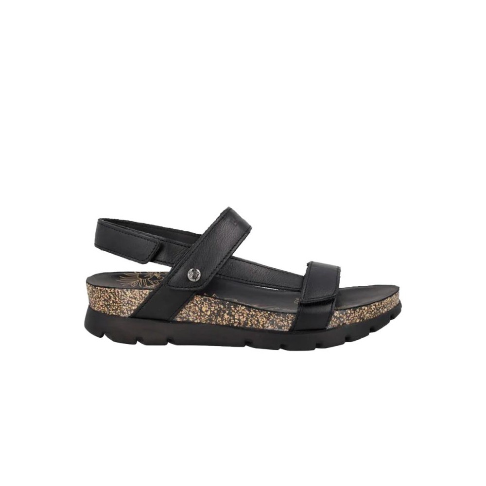 Sandalias Planas Mujer Panama Jack Selma Negro