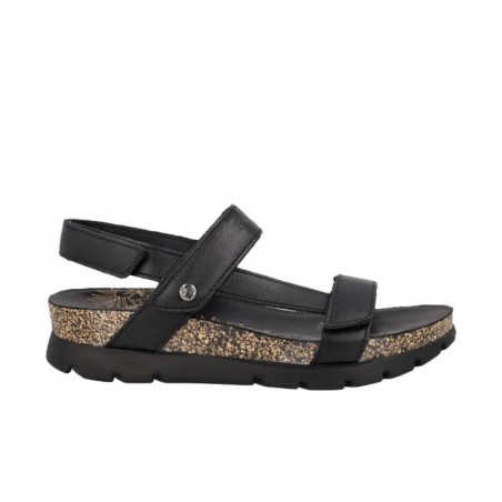 Sandalias Planas Mujer Panama Jack Selma Negro