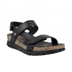 Sandalias Planas Mujer Panama Jack Selma Negro