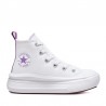 Zapatillas Lona Mujer Converse A03667C Blanco
