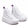 Zapatillas Lona Mujer Converse A03667C Blanco