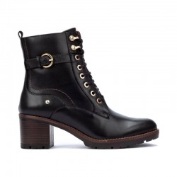 Botines de Tacón Mujer Pikolinos W7H-8510 Negro