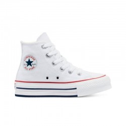 Zapatillas Lona Niño Converse 372860C Blanco