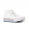 Zapatillas Lona Niño Converse 372860C Blanco
