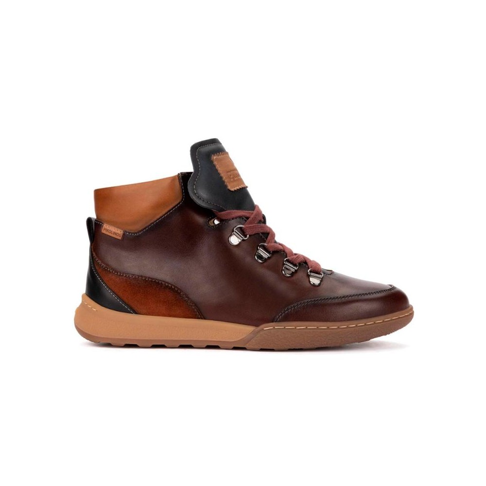 Botines Planos Mujer Pikolinos W7C-8582 Marron