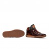 Botines Planos Mujer Pikolinos W7C-8582 Marron