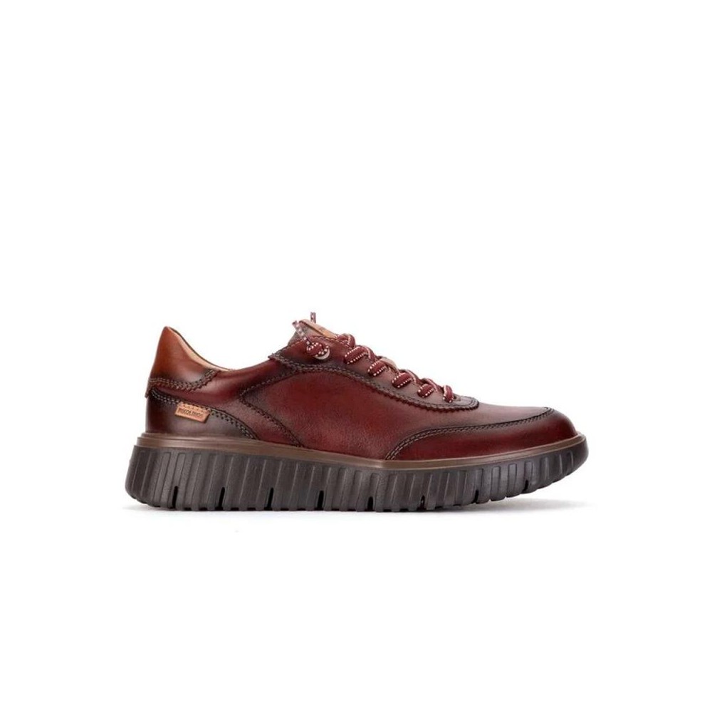 Zapatos Planos Mujer Pikolinos W5P-6884 Burdeos