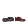 Zapatos Planos Mujer Pikolinos W5P-6884 Burdeos